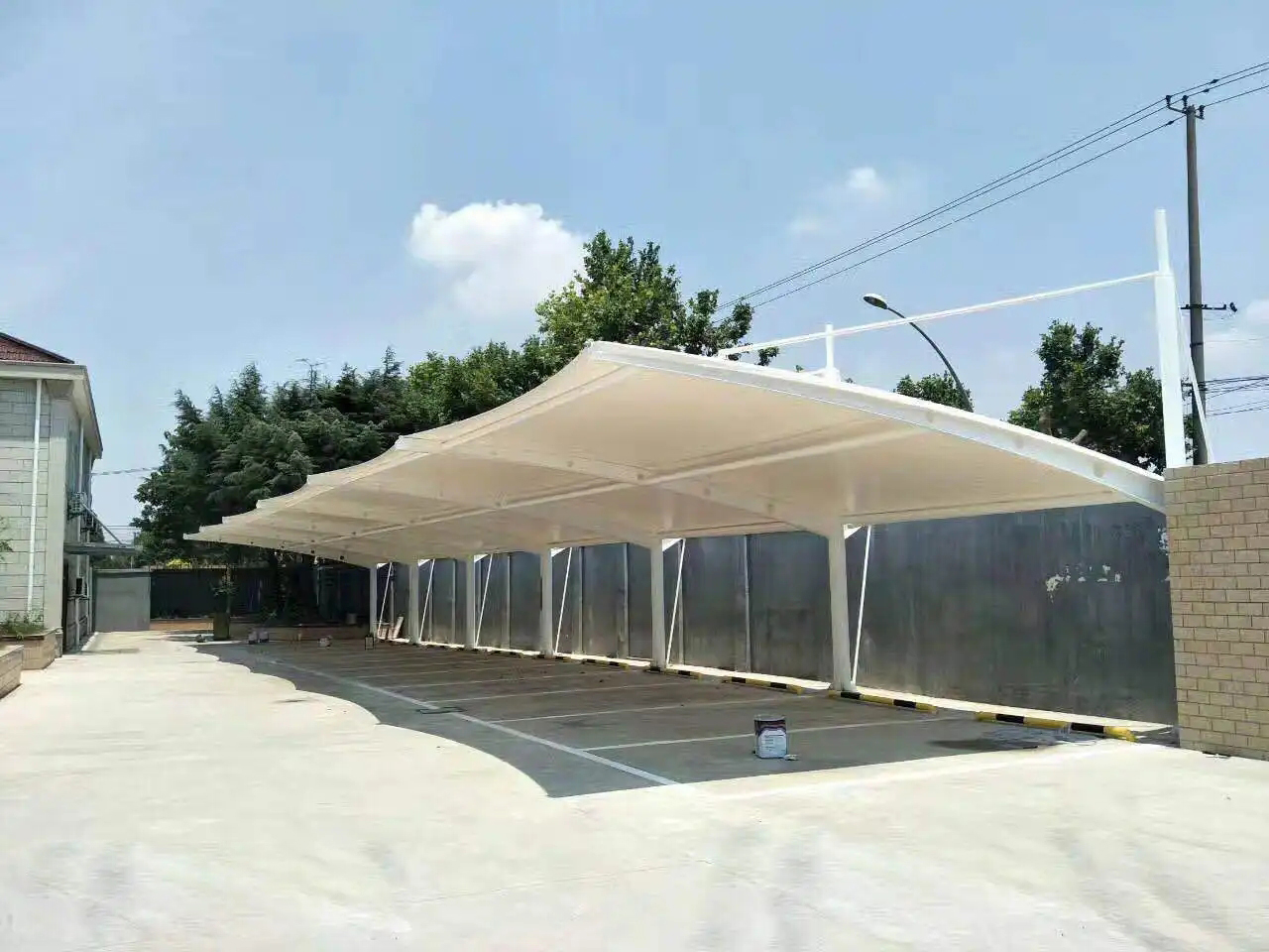 松江区汽车停车棚
